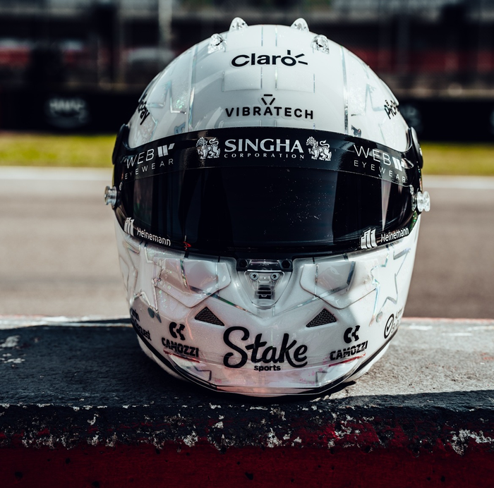 1:2 Nico Hulkenberg White Helmet 2025 image